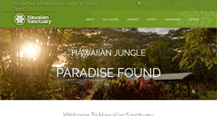 Desktop Screenshot of hawaiiansanctuary.com